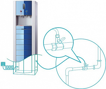 Набор для подключения кулера к водопроводу, 179мм